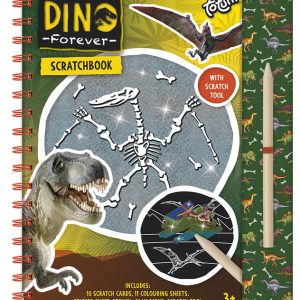 cuaderno rasca dinosaurios