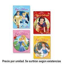 libro colorear princesas