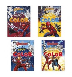 libro colorear spiderman