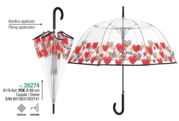 paraguas corazones